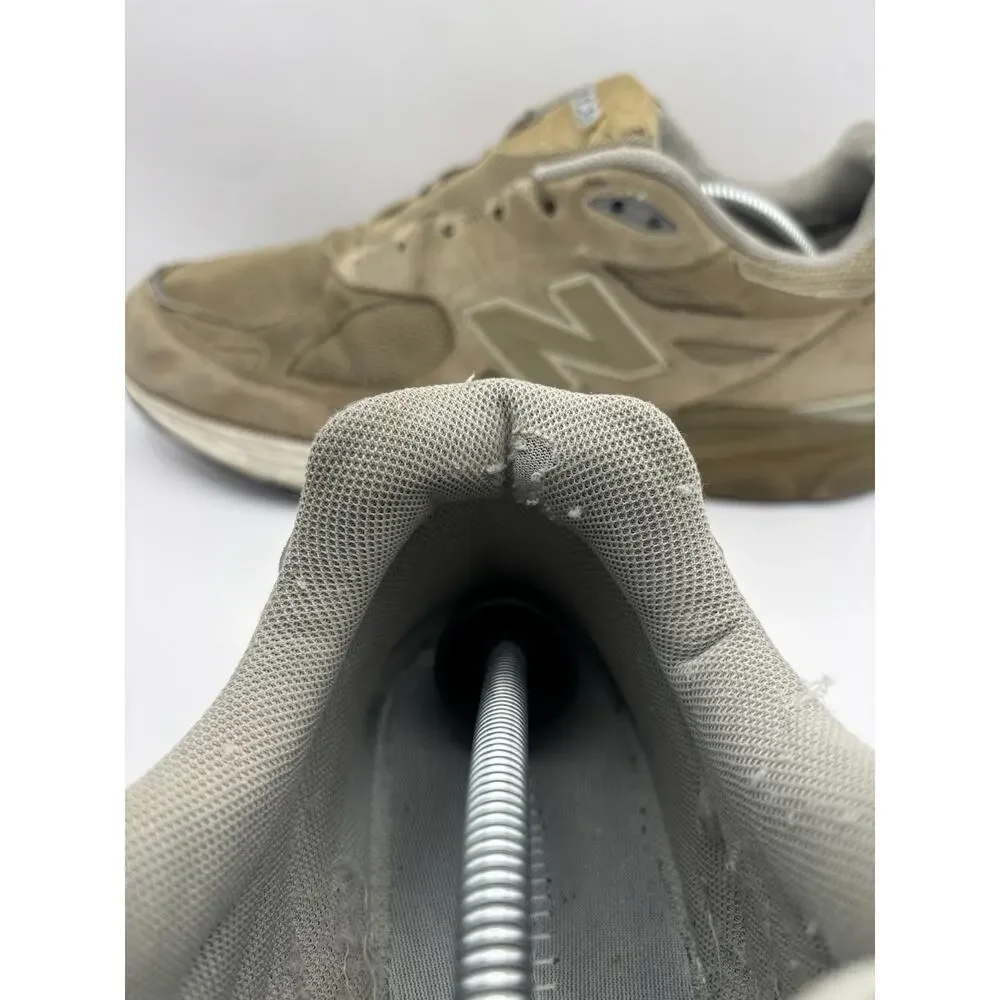 New Balance 990v3 Made In USA Beige Men Size 12 4E